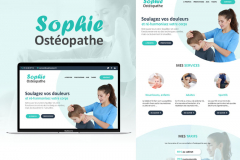 Site internet Ostéopathe